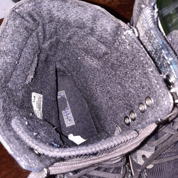 💎[Sperry] Topsider sequined, corduroy hi top sneakers. - Picture 7 of 9